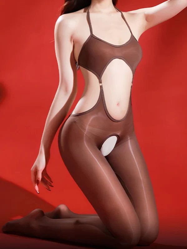 sexy-bodystocking-open-crotch-stocking-2 women's sexy open-crotch bodystocking sheer lace body suit hosiery lingerie
