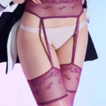 sexy-garter-stockings-suspender-sheer-stockings-11 bubbleoo sexy women lace-top garter stockings for cosplay and daily outfit