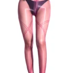 sexy-stockings-cross-lines-pantyhose-1 Women's sexy cross lines pantyhose geometric criss-cross pattern sheer tights