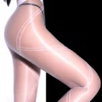sexy-stockings-cross-lines-pantyhose-8 Women's sexy cross lines pantyhose geometric criss-cross pattern sheer tights
