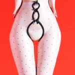 sexy-stockings-cute-hollow-pantyhose-10 Cute hollow-out pantyhose sexy cutout design tights with bows for women