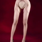 sexy-stockings-hollow-open-crotch-pantyhose-8 Hollow-out pantyhose with open-crotch design sexy cutout tights with crotchless feature