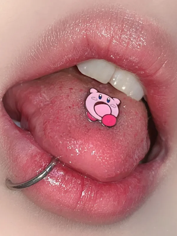 body-jeweller-cute-tongue-stud-1 Body Jewellery Cute Tongue Stud L134