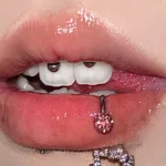 body-jeweller-hi-kitty-lip-piercing-rings-1 Bubbleoo cute kitty sparkling lip piercing rings with gems