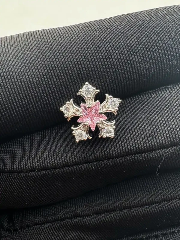 body-jeweller-snowflake-tongue-stud-2 Body Jewellery Snowflake Tongue Stud L130